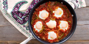 Ragoût de Légumes et D’œufs (menemen)