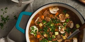 Ragoût Lentilles et Champignons