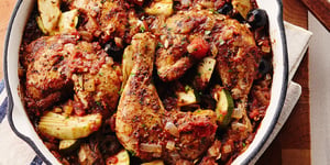 Ragoût Méditerranéen au Poulet
