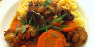 Photo de la Recette: Ragoût aux Olives et Chorizo