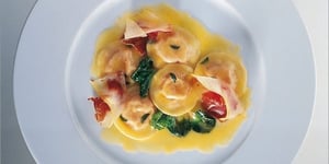 Photo de la Recette: RAVIOLI DE POTIRON « RIVIERA ITALIENNE »