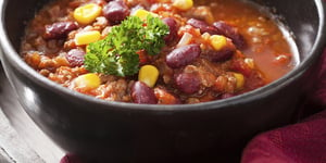 Photo de la Recette: Chili Végétarien à la Mijoteuse