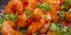 Crevettes Sichuan