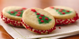 Biscuits Sandwichs Arbre de Noël