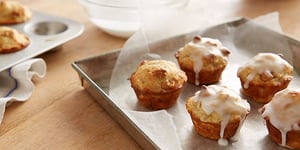 Photo de la Recette: Mini Muffins Aux Bananes Et Grains Au Beurre D’arachides