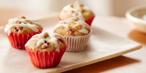 Photo de la Recette: Petits Fours Aux Canneberges
