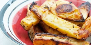 Photo de la Recette: Potatoes au Four au Thym, Piment et Ail