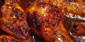 Photo de la Recette: Poulet au Miel, Épicé Grillé au Barbecue