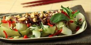 Photo de la Recette: Salade de Boeuf à la Citronnelle