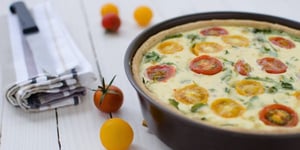 Photo de la Recette: Tarte Salée Chorizo – Tomate Sans Gluten