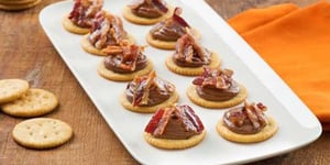 Entrées au Chocolat Beurre D'arachides et Bacon