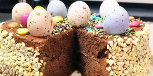 Gâteau tout CHOCOLAT de Pâques
