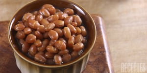 Photo de la Recette: Fèves au Lard au Sirop D'érable