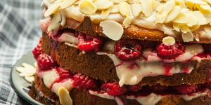 Photo de la Recette: Gâteau à Étages Vegan, Sans Gluten, Sans Lait, sans œuf et Sans Soja
