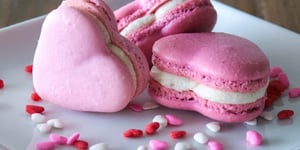 MACARON COEUR SAINT-VALENTIN