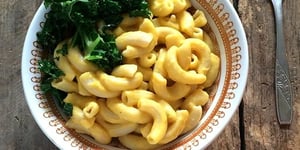 Photo de la Recette: Macaroni au «Fromage» à la Citrouille sans Produits Laitiers