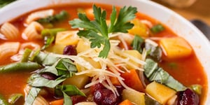 Photo de la Recette: Minestrone Végétarien