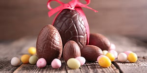 Non Allergène D’œufs de Pâques en Chocolat