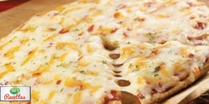 Photo de la Recette: Pizza fait Maison 4 Fromages à L’italienne