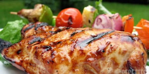 Photo de la Recette: Poitrines de Poulet Balsamiques