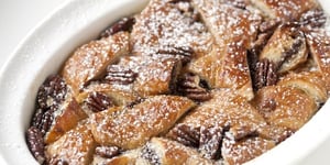 Photo de la Recette: Pouding au Pain Nutella