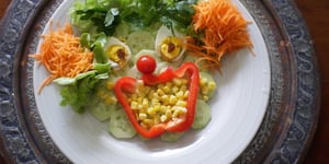 Photo de la Recette: Le Clown Salé en Salade 1