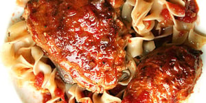 Poulet Braisé avec Sherry et Vinaigre de Xérès