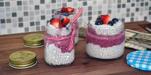 Photo de la Recette: Pudding de Chia au Smoothie