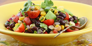 Photo de la Recette: Salade D'avocats et Légumineuses