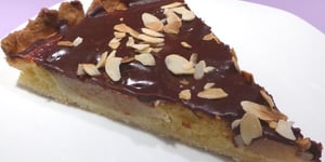 Photo de la Recette: Tarte aux Poires et Crème D’amandes