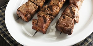 Photo de la Recette: Steak Embroché