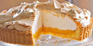 Photo de la Recette: Tarte aux Pommes Meringuée