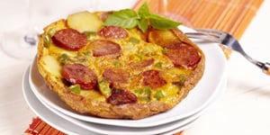 Tortilla au Chorizo