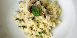 Photo de la Recette: Végétarienne Pâtes sauce Alfredo