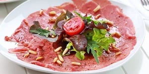 Photo de la Recette: Carpaccio de Boeuf