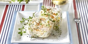 Photo de la Recette: Terrine de Poissons aux Petits Légumes