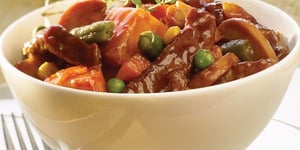 Photo de la Recette: Repas de Bœuf Consistant