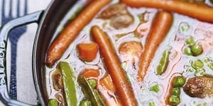 Photo de la Recette: Navarin de Collier D’agneau aux Petits Légumes (menu de Pâques)