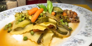 Photo de la Recette: Rigatoni de Boeuf avec Légumes et Lentilles