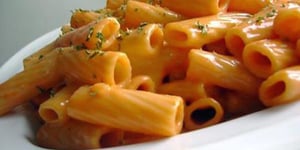 Photo de la Recette: Rigatonis au Fromage