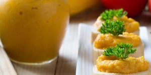 Photo de la Recette: Rillettes de Carottes Poivron et Cumin sur Toast