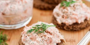 Photo de la Recette: Rillettes de Saumon à la Vodka