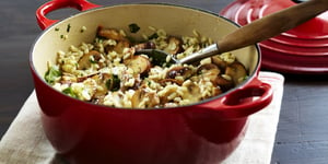 Photo de la Recette: Risotto aux Champignons