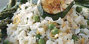 Photo de la Recette: Risotto Primavera Grillé (et facile !)