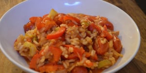 Photo de la Recette: Risotto Thon et Poivron