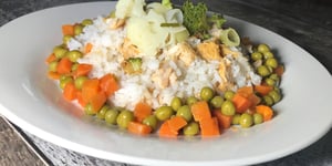 Photo de la Recette: Riz au Poulet et Légumes