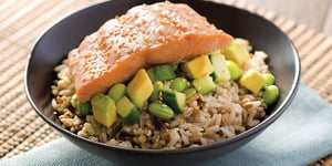 Photo de la Recette: Riz au Saumon Californien