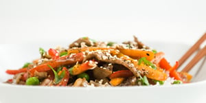 Riz Frit au Boeuf