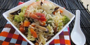 Photo de la Recette: Riz Minceur aux Crevettes