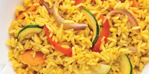 Riz Pilaf aux Légumes et Cari